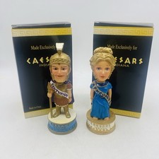 Bobbleheads CAESARS INDIANA Aphrodite And Centurion 6” Tall W/ Boxes Casino picture