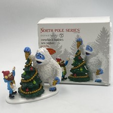 Department 56 CORNELIUS & BUMBLE NEW VENTURE 4036554 North Pole Series Rudolph. picture