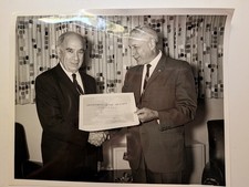 Vintage 1967 US Air Force Certificate of Service Photo Wright-Patterson AFB picture