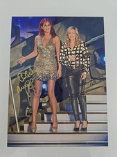 Helene Fischer & Andrea Berg XXL Autograph Signed Original Photo 15x20cm picture
