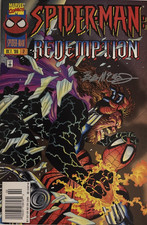 Spider-Man: Redemption #2 SIGNED Bob McLeod 1996 Marvel Comics NM Newstand picture