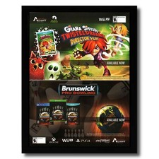 2015 Giana Sisters/Brunswick Pro Bowling Framed Print Ad/Poster PS4 Wii U Xbox picture