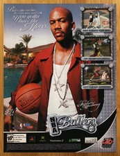 2003 NBA Ballers Playstation 2 PS2 Xbox Print Ad/Poster Stephon Marbury Game Art picture