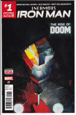 Infamous Iron Man #1 Cover A 1st Print Doom as Iron Man 2016 NM picture