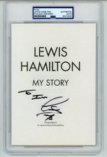 Lewis Hamilton ~ Signed Autographed 