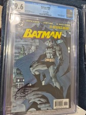 DC Batman 608 2002 CGC 9.6 White Pages Jim Lee Hush 2nd printing second print picture