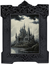 2.5x3.5 Vintage Picture Frames Small 2.5x3.5 Gothic Picture Frame with Glass picture
