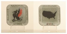 NDCA National Cyber Defense Alliance Griffin Challenge Coin  3#F picture