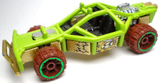 2011 HOT WHEELS ROLL CAGE #8 GREEN 1:64 DIECAST 3 1/8