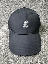 Disney Hat Cap Strapback Size M/L Black Mickey Mouse Nike Dri Fit Adjustable picture