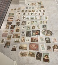 19th Century Trade Card And Similar Chromolithographic Items Collection Of 88 picture