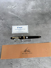 Pilot Namiki Custom 742 Fountain Pen Black FALCON FA Nib FKK-2000R-B-FA picture