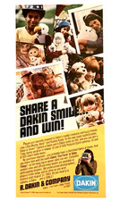 1983 Dakin Fun Farm Baby Things Kookie Koala Benji Little Mocha vintage Print AD picture