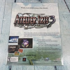 2007 Atelier Iris 3 Video Game Print Ad/Poster Promo Art Magazine Page picture