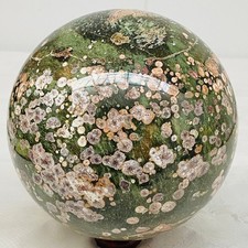 Natural Polished Pink cherry blossom agate BALL Madagascar 4200G (9.25LB) picture