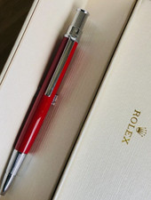 Rolex Emerald Red Oyster Ballpoint Pen Luxury Gift Set Full Box – New picture
