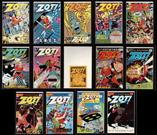 ZOT #1,2,3,4,5,6,7,10.5,11,12,13,14,14.5,15(9.6/9.8 NM+/MT AVG)ECLIPSE 1984 HTF picture