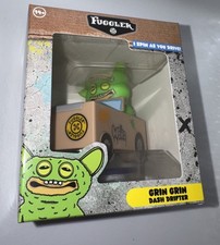 Fuggler Car Dash Drifter Spinning Green Grin Grin  Toy New & Sealed picture