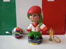 1  ITALIAN BOBBLEHEAD + 2 WORLD CUP KEYCHAINS + 1 ITALY LICENSE PLATE  FOR $40 picture
