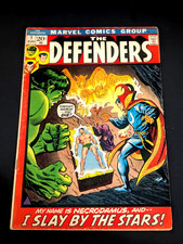 THE DEFENDERS #1 FEATURING NECRODAMUS (1972) ENGLEHART/BUSCEMA -  picture