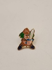 Rare 1990s Gamer Pin Lemmings 2 THE TRIBES, Medieval promo Pin Very RARE  picture