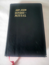 Vintage St. Joseph Sunday Missal Confraternity Version 1957-1960 Large Type picture