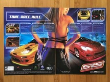 SRS: Street Racing Syndicate PS2 Xbox GC 2004 Print Ad/Poster Official Promo Art picture
