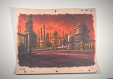 SONIC THE HEDGEHOG animation cels Vintage Cartoons 90’s BACKGROUNDS Art R26 picture