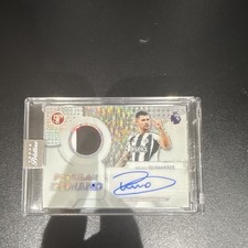 Topps 2026 Pristine Premier League Bruno Guimarães Popular Demand Auto Relic picture
