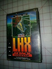 LHX Attack Chopper SEGA GENESIS Game, manual and box Benefits Charity picture