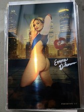 RMC 1/1 Metal Prototype Comic Cosplay Cover Emma Signed And Kissed Remarque picture