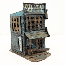 VTG 1970s Metal Old West Saloon Coin Bank Original Stopper picture