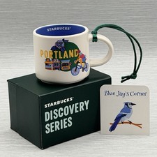 Starbucks Mug Portland Discovery Mini Coffee Demi Tasse 2oz Ornament Espresso picture