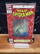 WEB OF SPIDERMAN HOLO POLY SEALED HTF LNC GEMINI SHIPPED picture