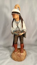 Hopi One Horn Kachina by Cecil Calnimptiwa picture