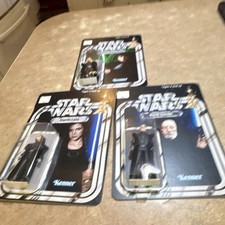 Custom Star Wars Darkside Luke, Leia, Ben Kenobi picture