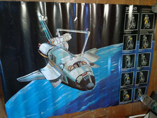 SPACE - POSTER (1980s) --  SPAS-01 SHUTTLE Pallet Satellite (MBB Erno) Q picture