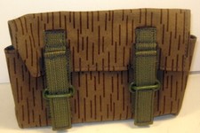 East German Germany GDR DDR NVA Military Rain Camo Grenade Pouch Storage Bag picture