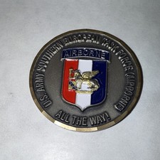 US Southern European Task Force Airborne Army Military Challenge Coin picture