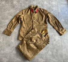Vintage Soviet USSR Military Soldier Uniform 1980s Jacket Pants Set NOS picture