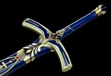 Excalibur Sword Handmade | Carbon Steel | Perfect for Collectors & Cosplay picture