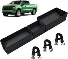 Foldable under Seat Storage Organizer for 2019-2026 Chevy Silverado/Gmc Sierra 1 picture