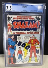 Shazam #1 CGC 7.5 DC Comics 1973 1st Captain Marvel Golden Age Origin Retold picture