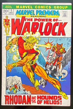 Marvel Premiere 2 Featuring The Power of Warlock (1972) Gil Kane Art picture