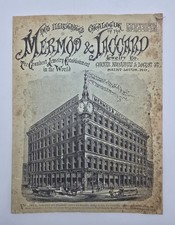 MERMOD & JACCARD JEWELRY SILVER CATALOGUE CIRCA 1890-1900 ST LOUIS MO VICTORIAN picture