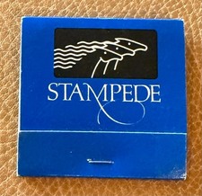 Vintage 1990s Stampede Dallas TX Matchbook Country Western Honky Tonk 5818 LBJ picture