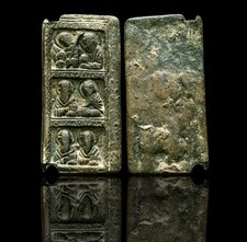 Crusader Holy Land Pilgrim Plaque Biblical Narrative Panel Jerusalem 1100AD CoA picture