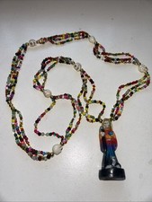 Collar Mazo Santa Muerte Siete Colores (3 Hilos) Preparados picture