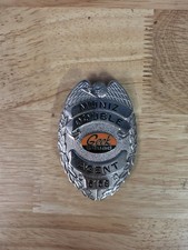 Genuine Geek Squad Badge Vintage Muniz Double Agent Rare picture