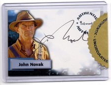 2008 Inkworks Smallville Season 6 John Novak Jed McNally AUTO #A52 Signed picture